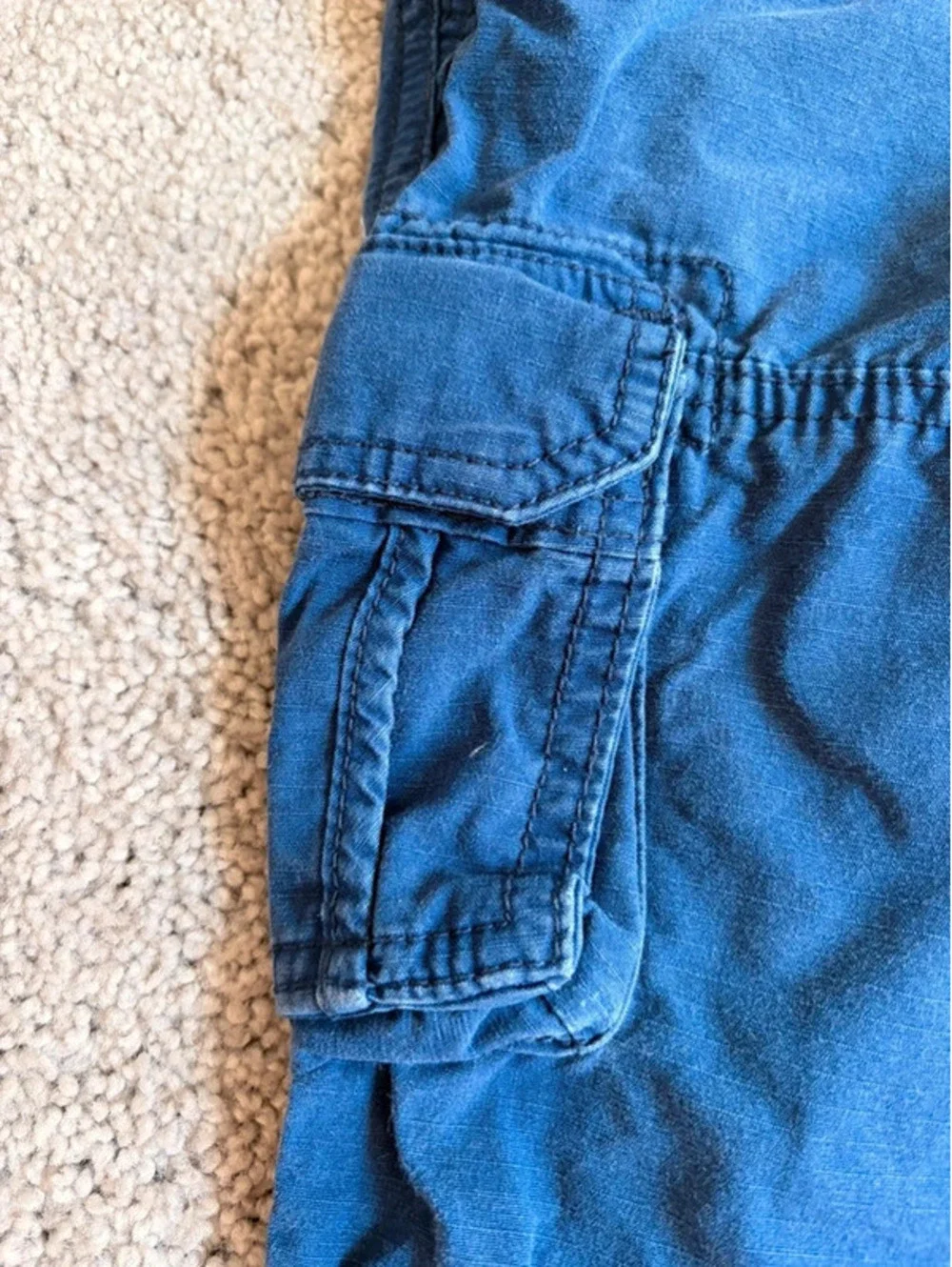 OshKosh B’gosh Cargo Pants Size 2T Navy Blue Toddler Boy